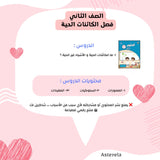 الصف الثاني : مصورات فصل الكائنات الحية